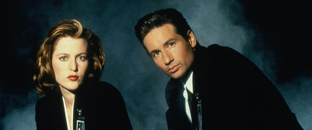 Scully et Mulder dans X-Files