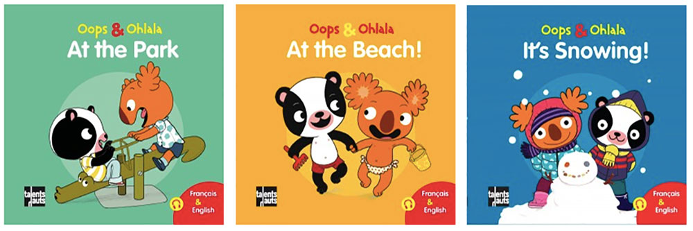 Oops & Ohlala livres bilingues